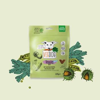 tests-VEGDOG Snacks VEGGIES Skincare-Bild