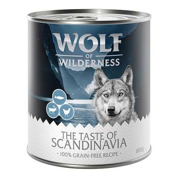 tests-Wolf of Wilderness The Taste Of Scandinavia - Rentier, Lachs, Huhn-Bild