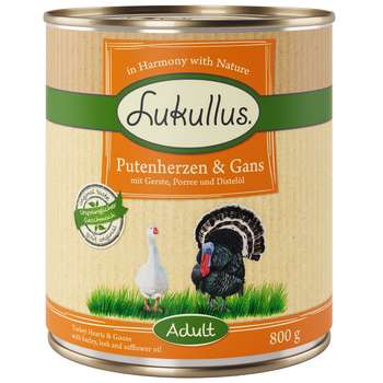 tests-Lukullus  Naturkost - Adult Putenherzen & Gans-Bild