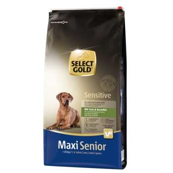 tests-SELECT GOLD Sensitive Senior Maxi Ente & Kartoffel-Bild