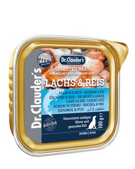 tests-Dr. Clauder's Selected Meat Schälchen Lachs & Reis-Bild