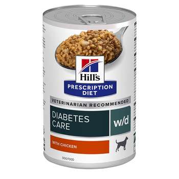 tests-Hills Prescription Diet w/d Diabetes Care mit Huhn-Bild