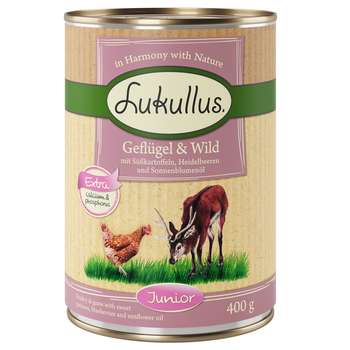 tests-Lukullus  Naturkost - Junior Geflügel & Wild (getreidefrei)-Bild