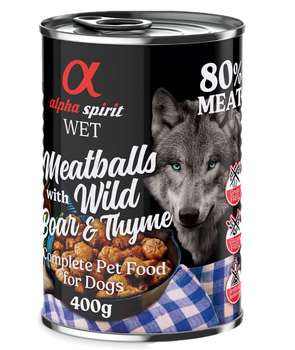 tests-alpha spirit Dog Meatballs - Wildschwein & Thymian-Bild