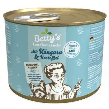 tests-Betty's Landhausküche mit Känguru & Kartoffel für Hund-Bild