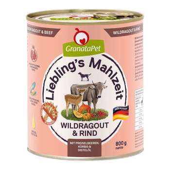 tests-GranataPet Liebling's Mahlzeit Wildragout und Rind-Bild