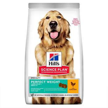 tests-Hills Science Plan Hund Perfect Weight Large Breed Adult Huhn-Bild