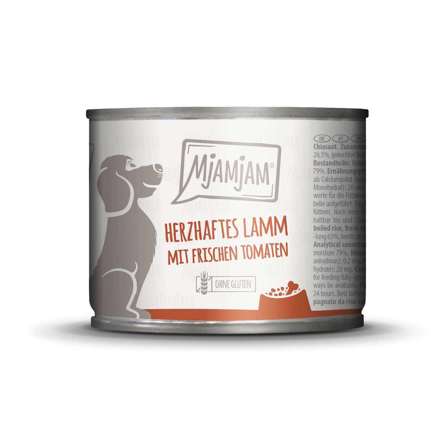 tests-MjAMjAM Herzhaftes Lamm an gekochtem Reis mit frischen Tomaten und Chiasaat-Bild