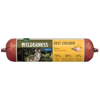 tests-REAL NATURE WILDERNESS Wurst Adult Best Chicken - Huhn mit Buchweizen und Kürbis-Bild