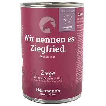 tests-Herrmann's Manufaktur Selection Sensitive - Ziege mit Bio-Roter Bete & Bio-Hirse-Bild