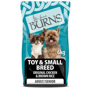 tests-Burns Adult & Senior Original Toy & Small Breed - Huhn & Reis-Bild