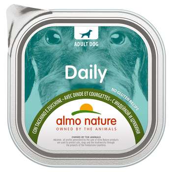 tests-Almo Nature Daily - mit Truthahn und Zucchini-Bild