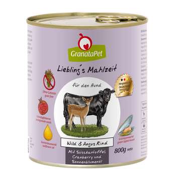 tests-GranataPet Liebling's Mahlzeit - Wild & Angus Rind-Bild