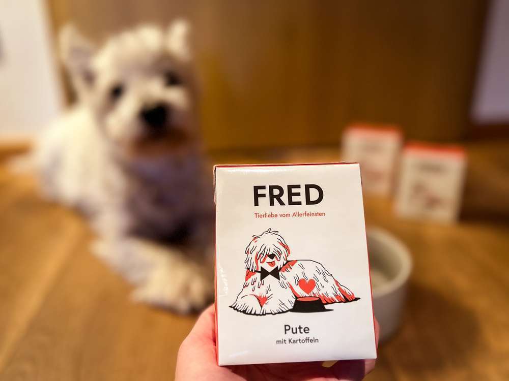 tests-Welches Nassfutter ist das Beste? FRED & FELIA Pute mit Kartoffeln im Test-Bild