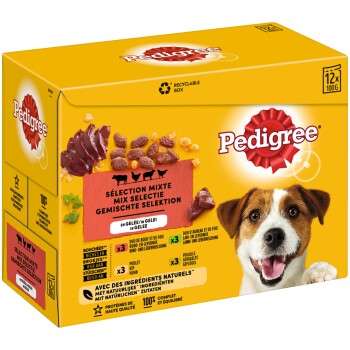 tests-Pedigree Multipack Portionsbeutel Gemischte Selektion in Gelee-Bild