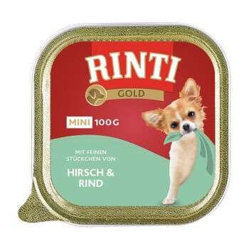 tests-Rinti Gold Mini Hirsch & Rind-Bild