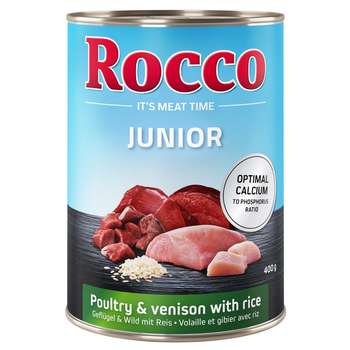 tests-Rocco Junior Geflügel mit Wild & Reis-Bild