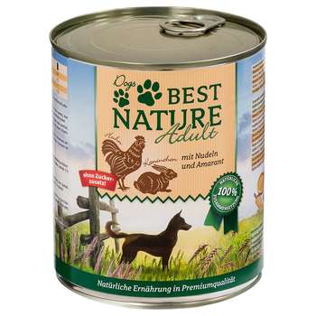 tests-Best Nature Dog Adult - Kaninchen, Huhn & Nudeln-Bild