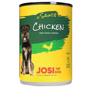 tests-JosiDog Nassfutter in Soße - Huhn-Bild