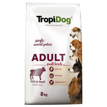 tests-Tropidog Adult Small Rind & Reis-Bild