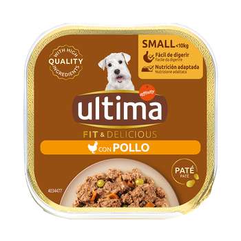 tests-Ultima Fit & Delicious Paté Mini Hund - Huhn-Bild