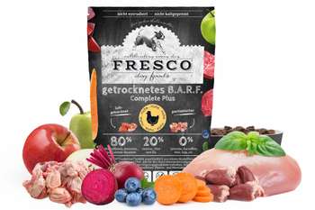 tests-FRESCO Trockenbarf Complete Plus Huhn-Bild