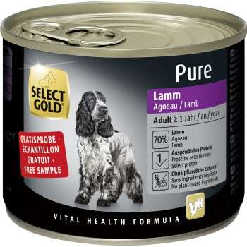 tests-SELECT GOLD Pure Adult Lamm-Bild