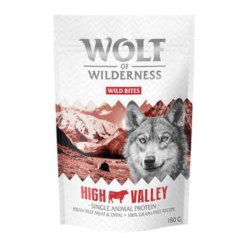 tests-Wolf of Wilderness Snack - Wild Bites - High Valley - Rind (Monoprotein)-Bild