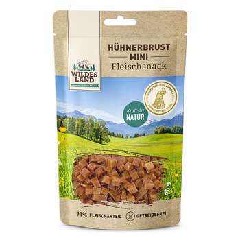 tests-Wildes Land Hühnerbrust Mini | Fleischsnacks-Bild