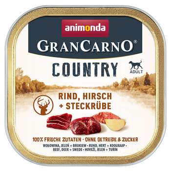 tests-Animonda GranCarno Adult Country - Rind, Hirsch & Steckrübe-Bild