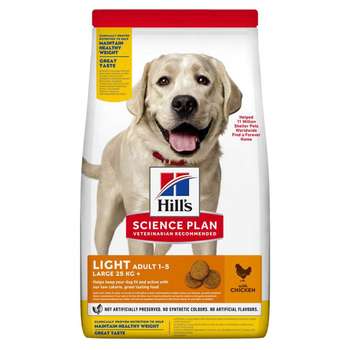 tests-Hills Science Plan Hund Light Large Breed Adult Huhn-Bild