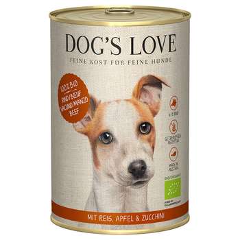 tests-Dog's Love Bio-Rind-Bild