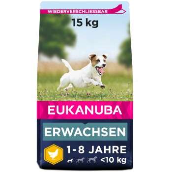 tests-EUKANUBA mit frischem Huhn für kleine Rassen-Bild