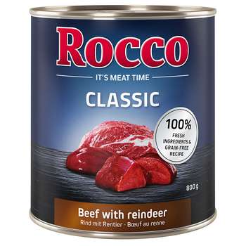 tests-Rocco Classic Rind mit Rentier-Bild