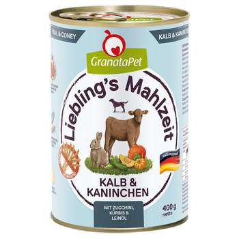 tests-GranataPet Liebling's Mahlzeit - Kalb & Kaninchen-Bild