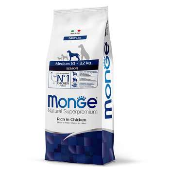 tests-Monge Natural Superpremium Medium Senior Huhn-Bild