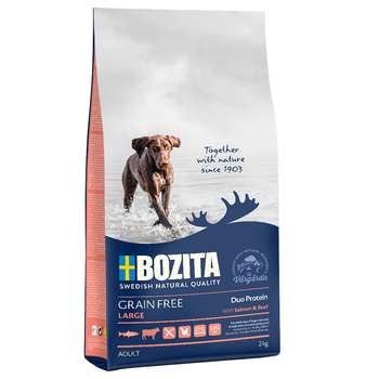 tests-BOZITA Grain Free Lachs & Rind für Große Hunde-Bild