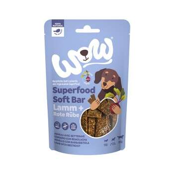 tests-Wow SUPERFOOD Soft Bar Lamm-Bild