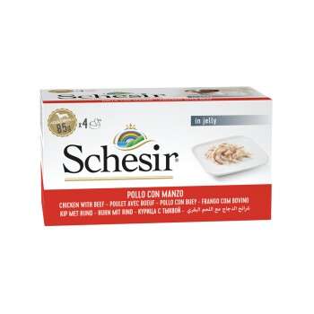 tests-Schesir Multipack Adult Huhn mit Rind-Bild