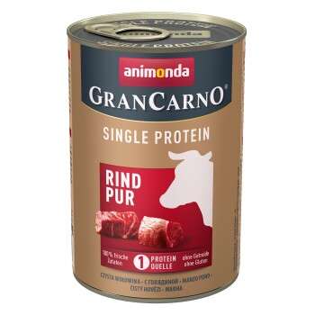 tests-Animonda GranCarno Single Protein Rind pur-Bild