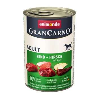 tests-Animonda GranCarno Original Adult Rind & Hirsch mit Apfel-Bild