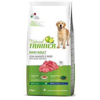 tests-Natural Trainer Nova Foods Maxi, Beef, Rice und Spirulina-Bild