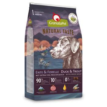 tests-GranataPet Natural Taste Trockenfutter Ente & Forelle-Bild