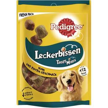 tests-Pedigree Leckerbissen Tasty Minis Huhn & Ente-Bild