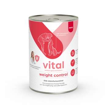 tests-MERA vital weight control Hund Nassfutter-Bild