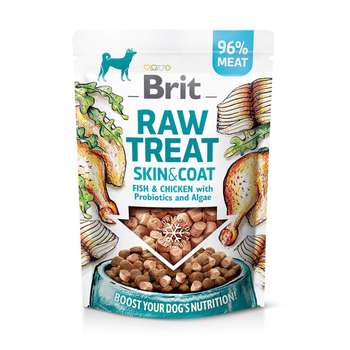 tests-Brit Raw Treat Fish & Chicken Skin & Coat-Bild