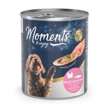 tests-MOMENTS Adult Huhn mit Lachs & Spinat-Bild