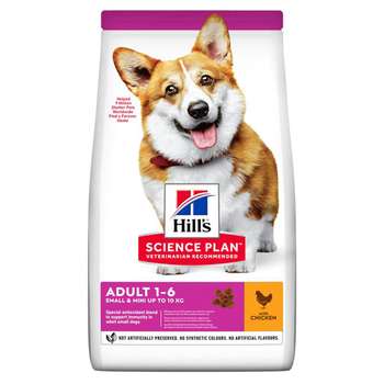 tests-Hills Science Plan Small&Mini Adult Huhn-Bild