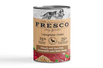 tests-FRESCO CompleteMenü Hirsch mit Rote Beete Preiselbeeren und Amaranth-Bild