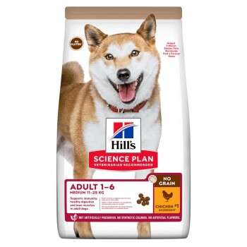 tests-Hills Hill's Science Plan No Grain Adult Medium ohne Getreide Geflügel-Bild